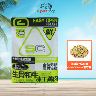 Hạt SC 9kg cho mèo mọi lứa tuổi , protein lên đến 42%, có men vi sinh, topping 10%