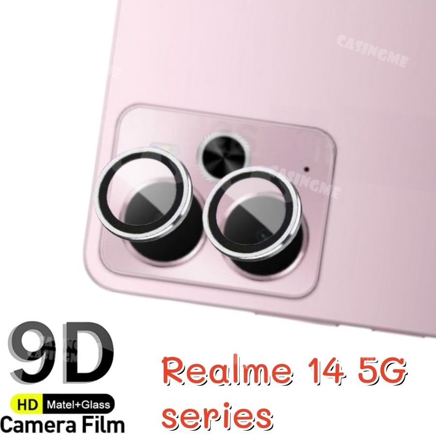 Dành Cho Realme 14 5G 2025 Full Cover Kim Loại Ống Kính Máy Ảnh Cho Realme 14 14x 14 + 5G Realme 14 