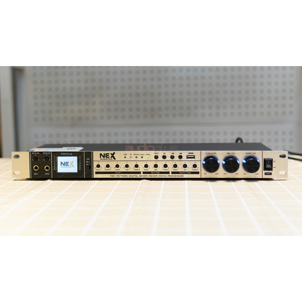 Vang Cơ Nex FX9 PLus ( Nhập khâu ) Có Chống Hú. Kết Nối Quang Học OPTICAL, BLUETOOTH, USB, AUX