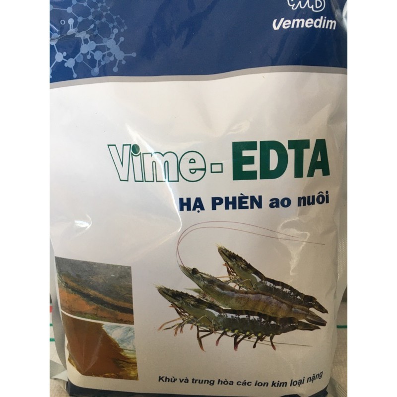 Gói Vime-EDTA 1kg – Cải thiện nước nhiễm phèn, hỗ trợ tôm cá phát triển khỏe mạnh
