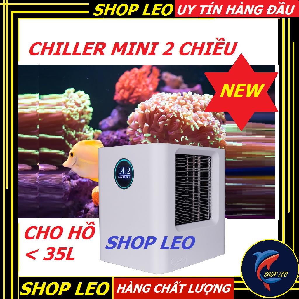 Chiller mini cho bể nhỏ (Dành cho bể dưới 35L) - Chiller 2 chiều nóng và lạnh cho bể cá nhỏ - Máy là