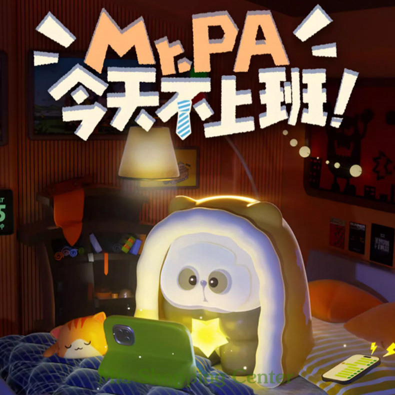 Toycity MR.PA Panda Rake Giáo Viên Hôm Nay Sẽ Không Đi Làm Series Hình Hộp Bí Ẩn Công Nhân Dễ Thương