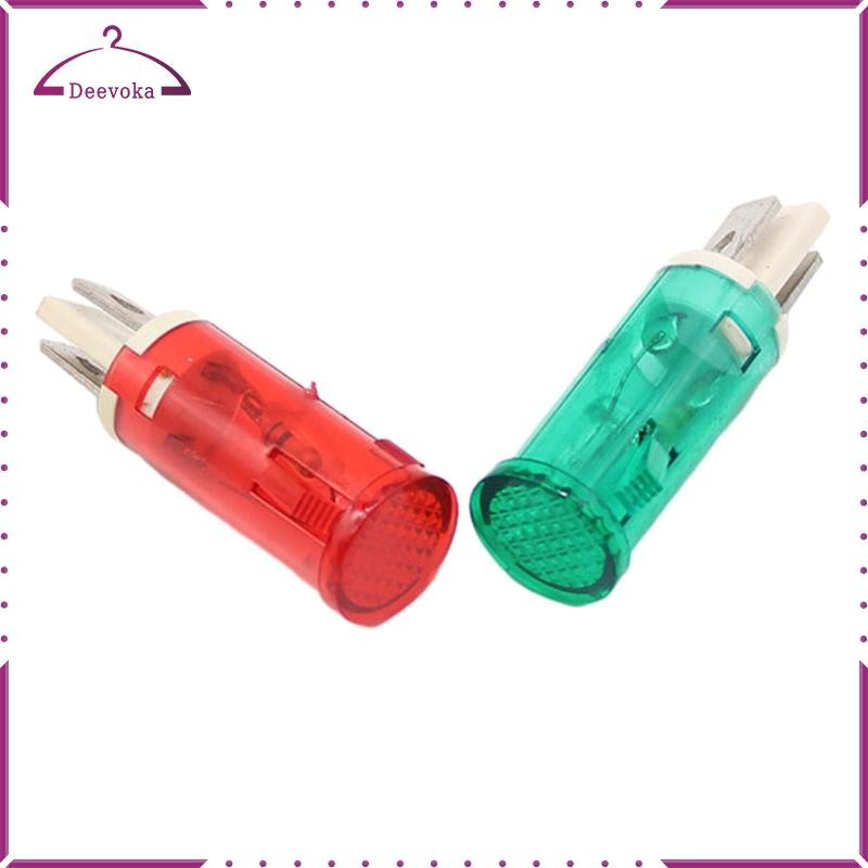 Đèn Báo 220V Đèn Tín Hiệu MDX-14A Đầu Tròn Nhỏ Mini Bảng Điều Khiển Gắn Cho Máy Phát Điện Tủ Lạnh Đi