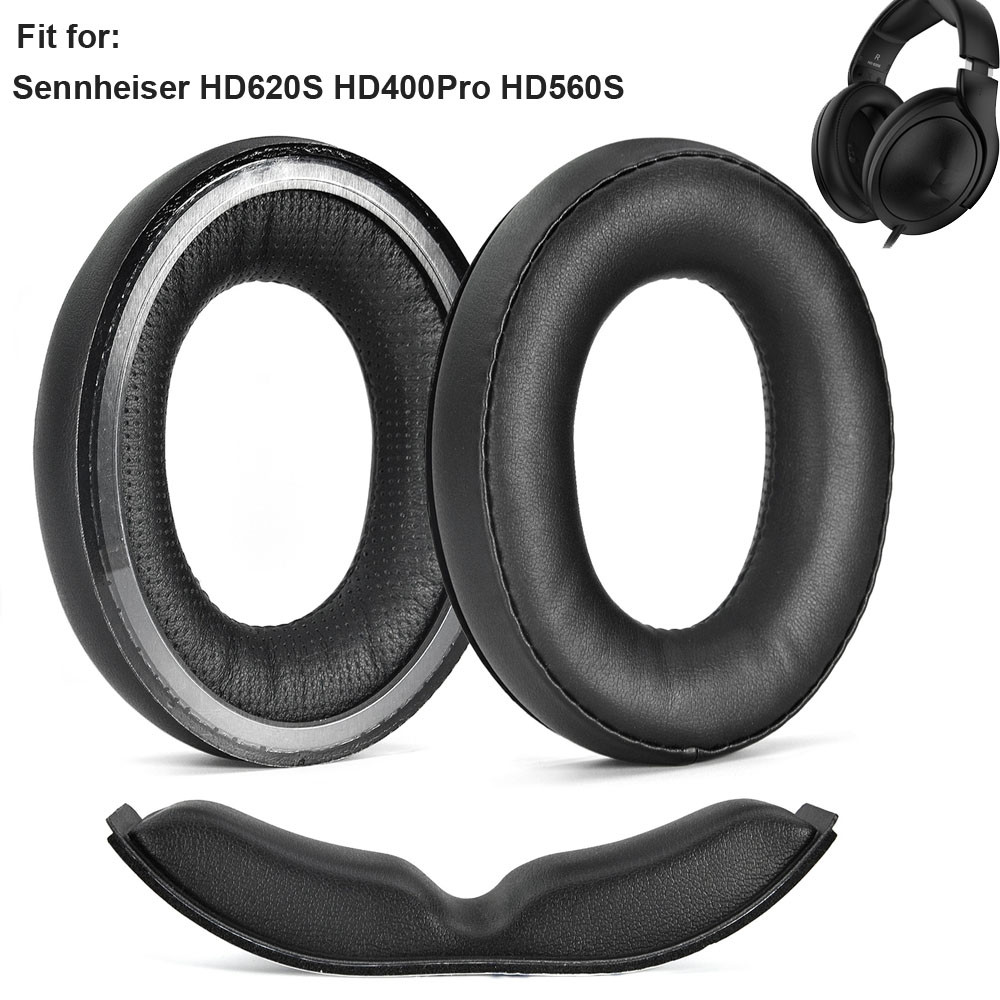 Dành Cho Sennheiser HD620S HD400Pro HD560S Tai Nghe Miếng Lót Tai Đệm Đầu Sửa Chữa Một Phần, Dễ Dàng