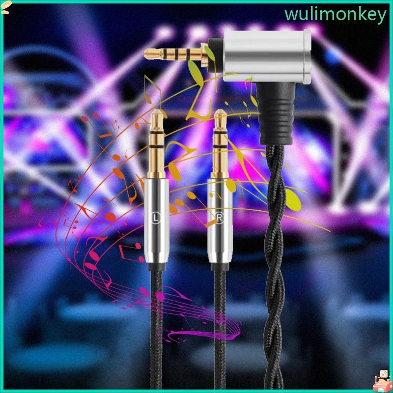 Cáp tai nghe chơi game WU 2 5mm cho tai nghe HIFIMAN HE400 HE400I ANANDA SUNDARA