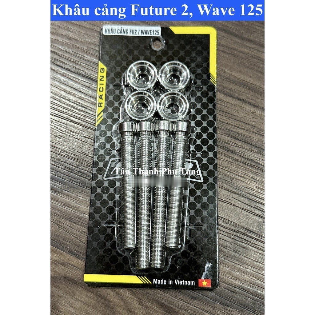 Khâu cảng Inox 304 Future 2, Wave 125 - 618