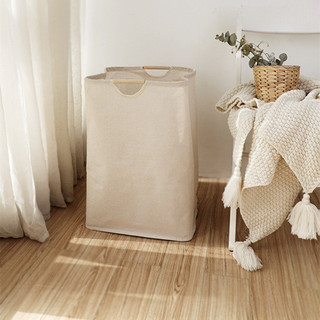 Hot Sale#ins Japanese and Nordic Style Foldable Laundry Basket Dirty Clothes Basket Dirty Clothes Storage Household Bedroom Clothes Storage Laundry Basket RX10