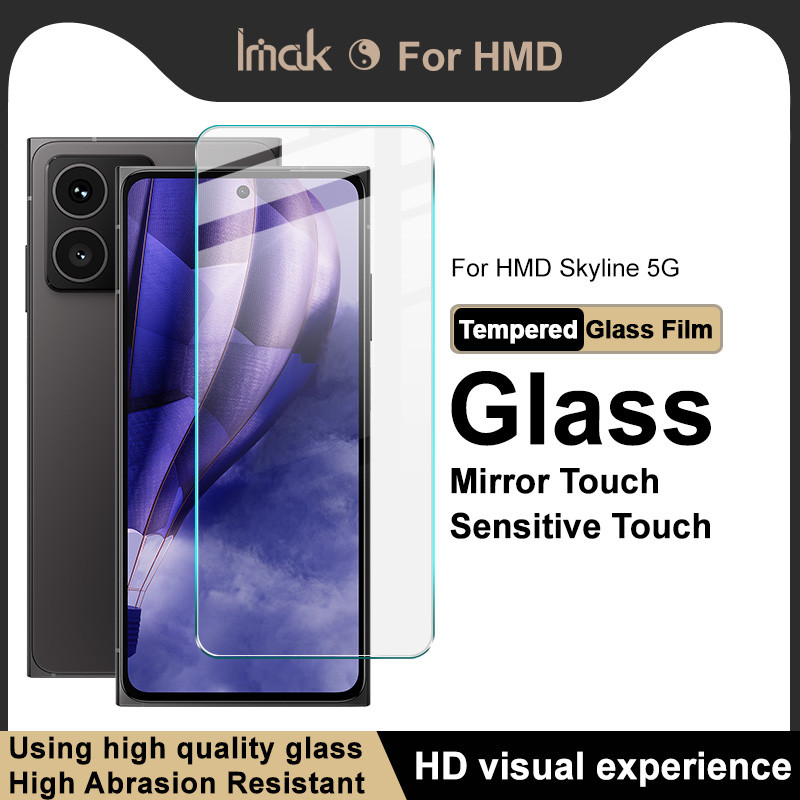 Phim bảo vệ màn hình kính cường lực chống nổ Imak HMD Skyline 5G 9H chính hãng siêu mỏng