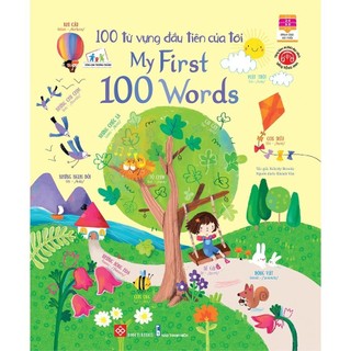 Sách - 100 từ vựng đầu tiên của tôi - My first 100 words - Sách tiếng Anh cho bé