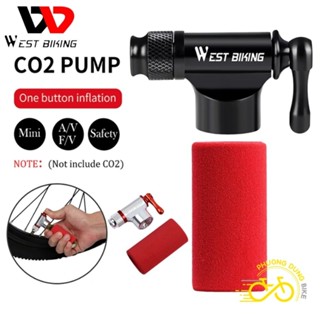 Đầu van bơm bình khí CO2 xe đạp WEST BIKING