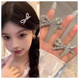 Thời Trang Bling Zircon Nơ Kẹp Tóc Nổ Kẹp Công Chúa Mũ Phụ Kiện Tóc