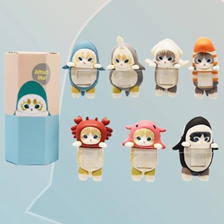 Mướp Mù Hộp Hippers Mini Anime Hình Cá Mập Mèo Hành Động Hình Đồ Chơi Dành Cho Người Hâm Mộ Trẻ Em Phụ Kiện Giáng Sinh Quà Tặng