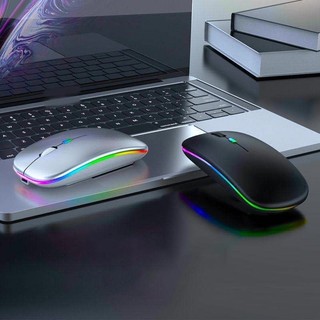  QT Chuột Không Dây TECHZOONE Chống Ồn Pin Sạc Không Cần Thay  pin Dùng Làm Việc Chơi Game Cực Chất 