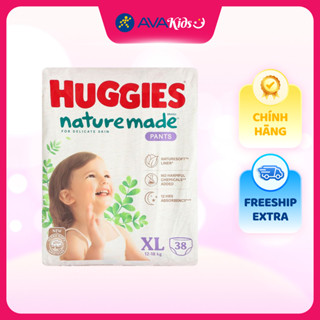 Tã quần Huggies Nature made size XL 38 miếng (12 - 18 kg)