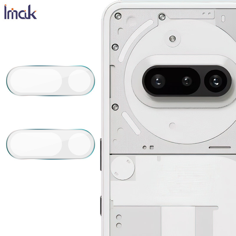 IMAK 2PCS Miếng dán camera Nothing Phone 3a / Nothing3A Pro 5G Kính cường lực camera