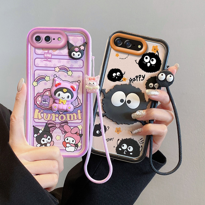 ốp lưng  iphone 7 plus ốp lưng iphone 8 plus Ốp điện thoại tpu búp bê 3d dễ thương cho iphone 7 plus