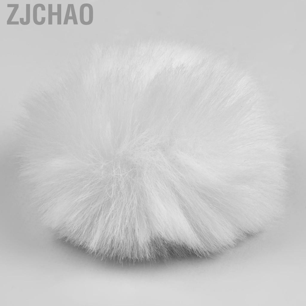 Zjchao Kính chắn gió Lavalier Micro Furry Furry tương thích với M1 Lapel Mic Mic trong nhà