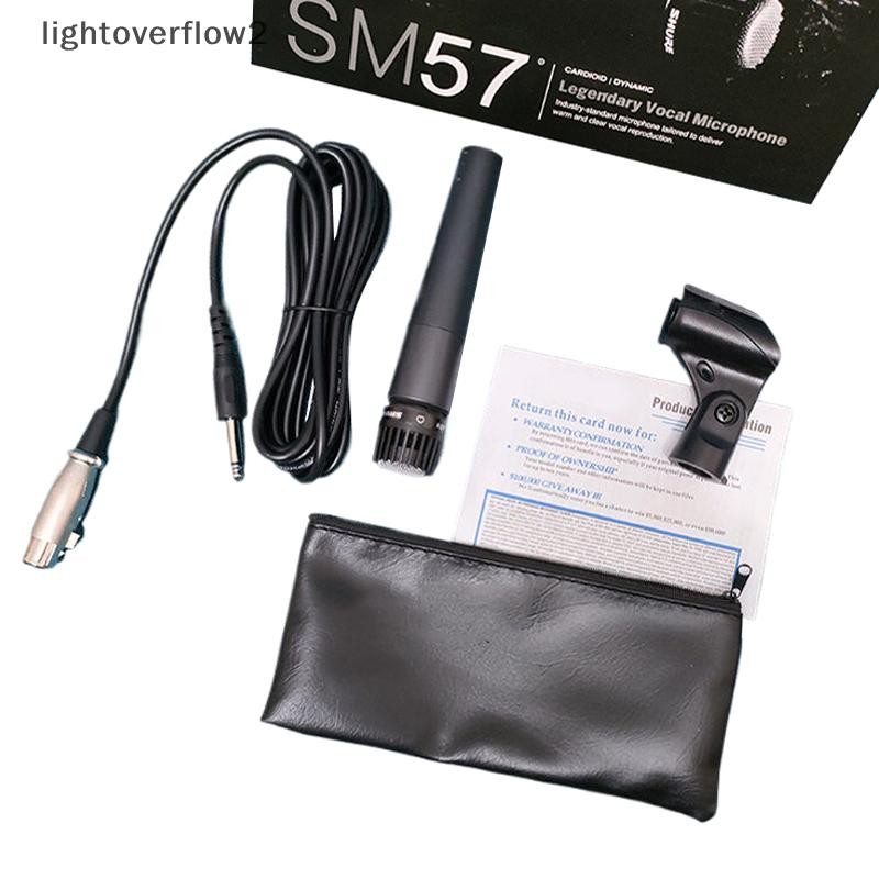 [Mới] Micro năng động Cardioid kim loại SM57 để hát sân khấu Micrô có dây chuyên nghiệp để thu âm Sh
