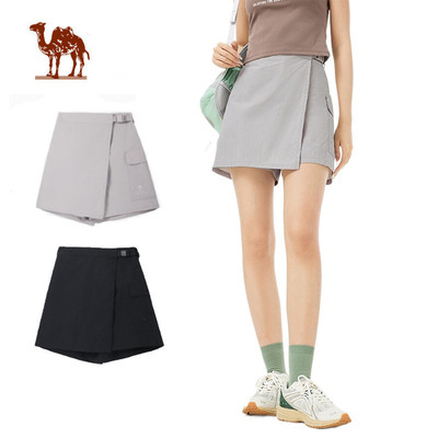 CAMEL CROWN  Ngoài Trời Nhanh Khô Quần Short Nữ Váy Quần Mùa Hè Co Giãn Băng Cảm Giác Chống Nắng Quần Short