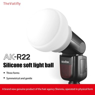 [Thevatifly] Bóng đèn mềm silicon khuếch tán Flash có thể gập lại AK-R22 cho dòng V1 Flashes AD100PRO AD200PRO Chụp ảnh trực tiếp HOT