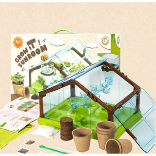 [Loại Đẹp] Mô Hình Stem Nhà Kính Trồng Cây Giúp Bé Học Tập Theo Dõi Sự Phát Triển Hạt Giống Nẩy Mầm