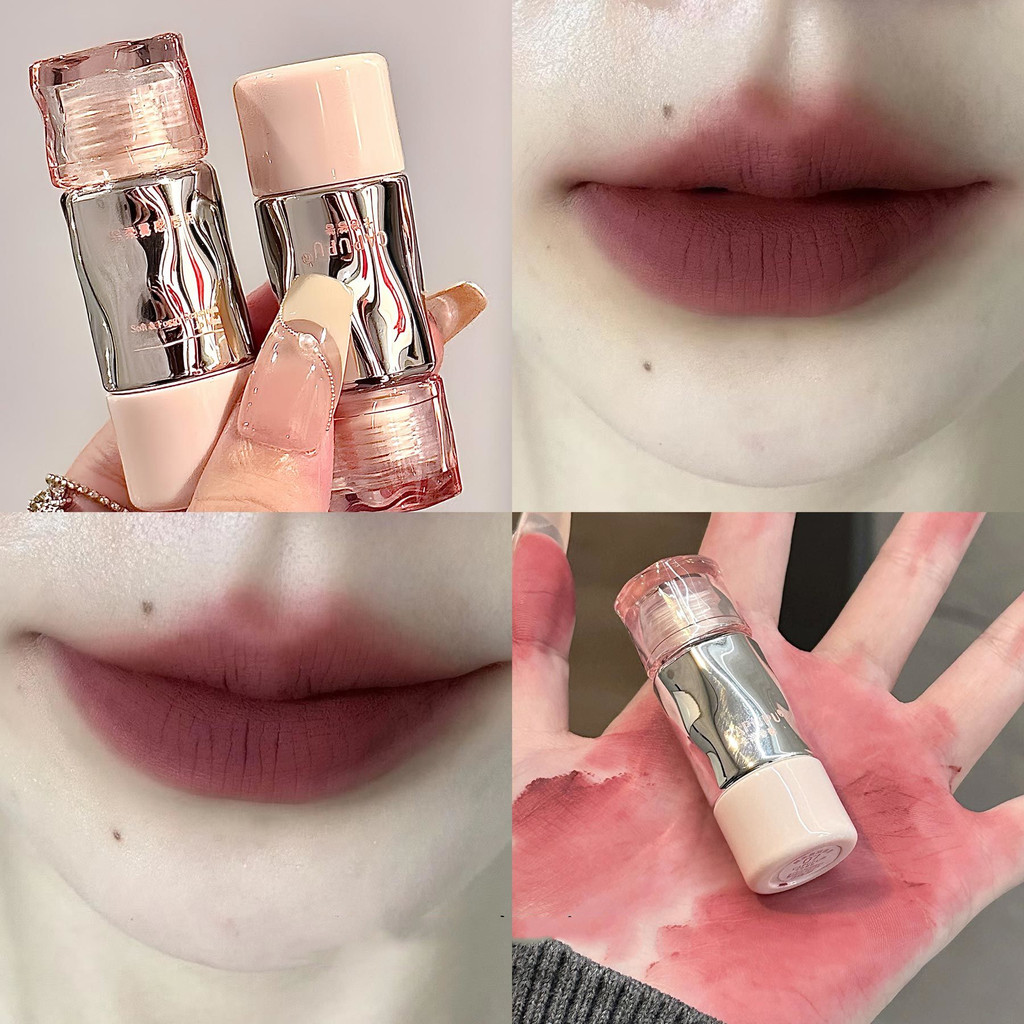Capupu Heroine Air Lipstick Velvet Matte Nude Brown Lip Glazing Lipstick