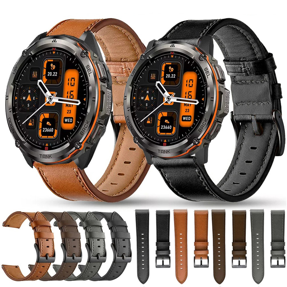 Dây Da Dây Đeo Đồng Hồ Cho KOSPET TANK T3 Siêu Thông Minh Dây Đeo Tay Nhanh Rleas Vòng Tay Cho KOSPE