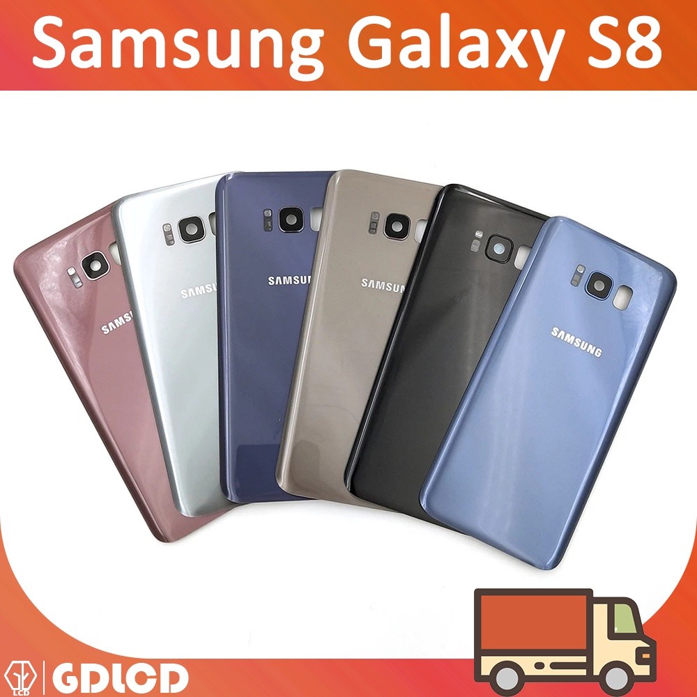 Vỏ pin mặt sau Samsung Galaxy S8 G950 G950F G955F S8 Plus Vỏ kính