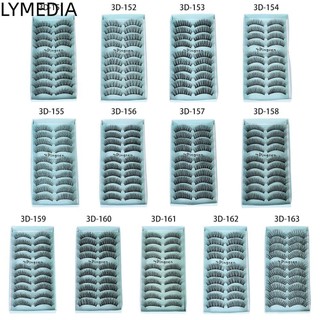 Lymedia Lông Mi Giả Không Tàn Ác Lông Tơ Siêu Mềm Nguyên Chất Hanmdade Tự Nhiên Dài