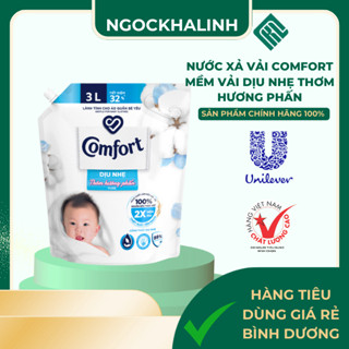 Nước xả vải Comfort Mềm vải dịu nhẹ Thơm hương phấn