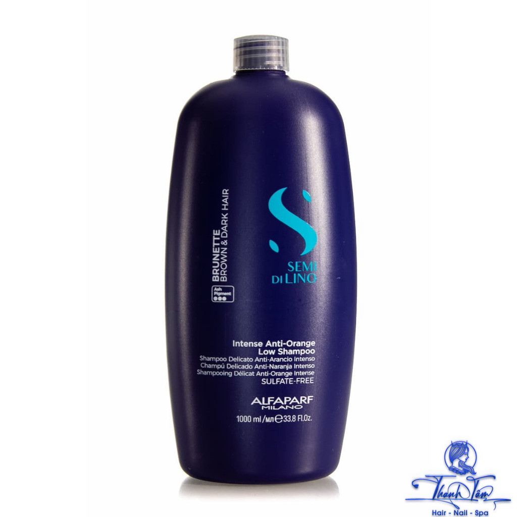 DẦU GỘI ALFAPARF KHỬ CAM BRUNETTE ANTI ORANGE 1000ML - NK