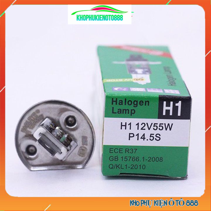 Bóng đèn Halogen con cú H1 hai loại 12V/ 24V