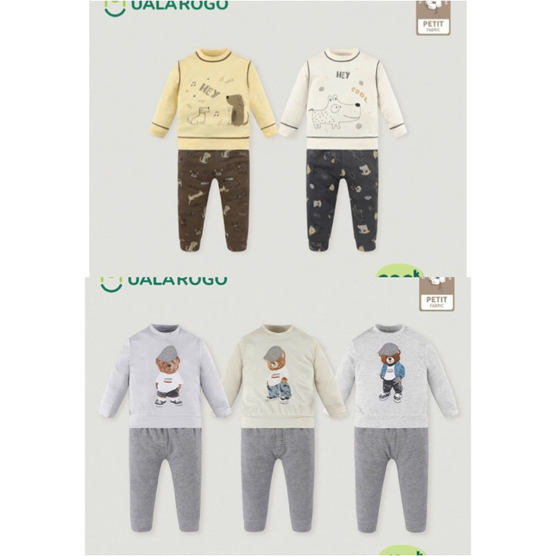 Ualarogo. Sale 50% Bộ dài peptit mềm cho bé trai gái