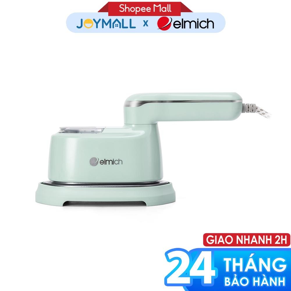 Bàn Ủi Hơi Nước Cầm Tay Elmich SIE9164 1100W, Hàng Chính Hãng, Gọn Nhẹ, Mặt Ủi Phủ Ceramic - JoyMall
