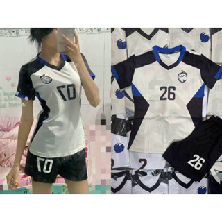 Bộ Quần Áo Bóng Chuyền Nam Nữ Trắng, Đồ Bóng Chuyền Áo Thể Thao Co Giãn Tốt, Thoáng Mát Có in Tên Số