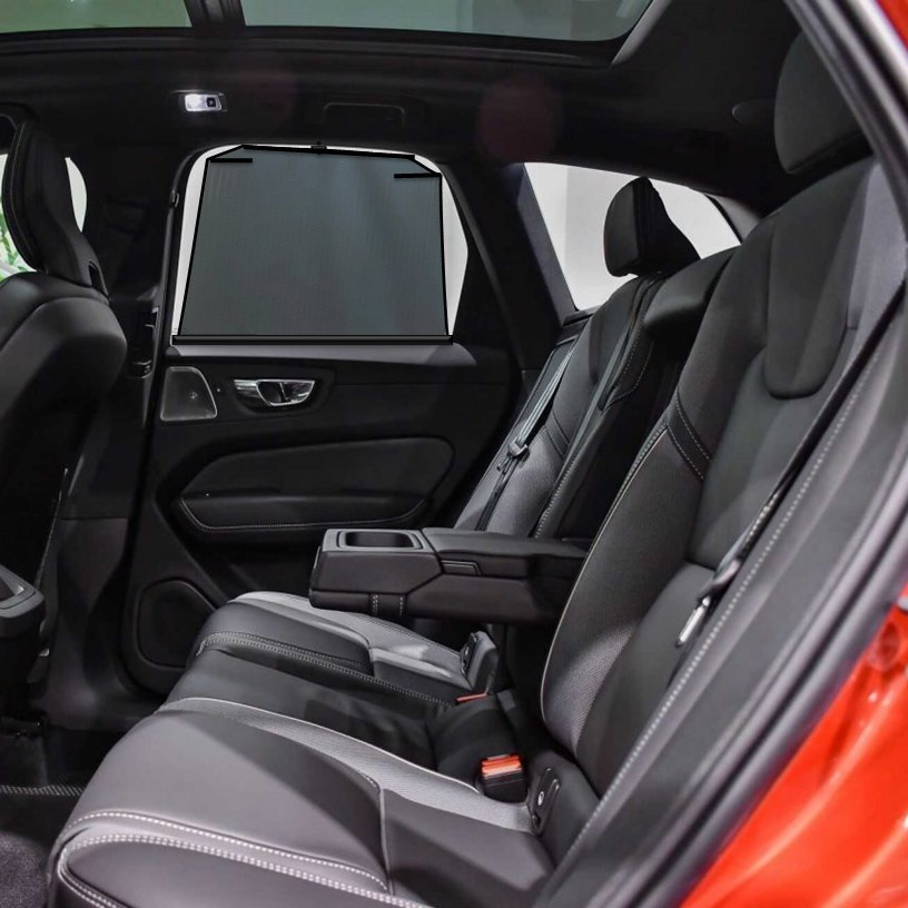 [XC60] Rèm che nắng ô tô  cuộn tự động [KÍNH CỬA Ô TÔ] VOLVO XC60