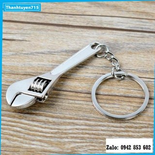 Mỏ lết móc khoá mini inox