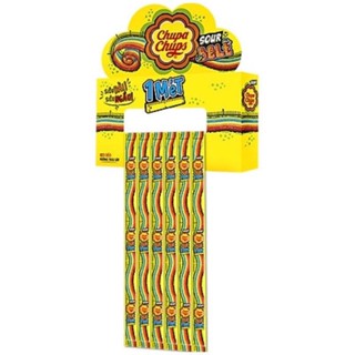  Hộp 12 Dây Kẹo Dẻo Hương Trái Cây Chupa Chups dài 1 mét 