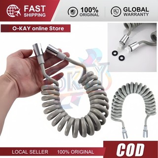 Dây Vòi Xịt Vệ Sinh Co Dãn PU 1.5M/2M/3M – Lò Xo Uốn Xoắn, Dễ Dàng Kéo Dài, Nối Vòi Xịt Vệ Sinh Tiện Lợi