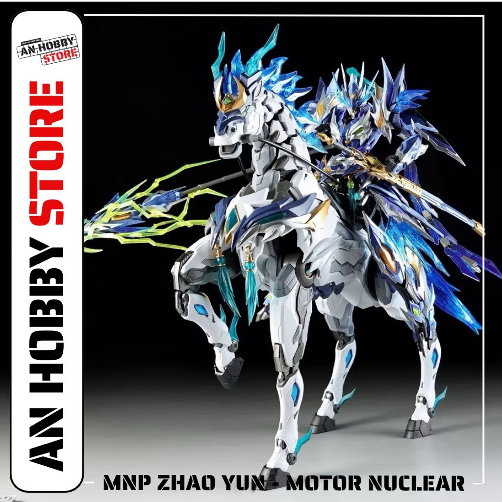 [HÀNG SẴN] MÔ HÌNH LẮP RÁP MNP-XH05 TRIỆU VÂN ZHAO YUN MOTOR NUCLEAR (CÓ NGỰA)