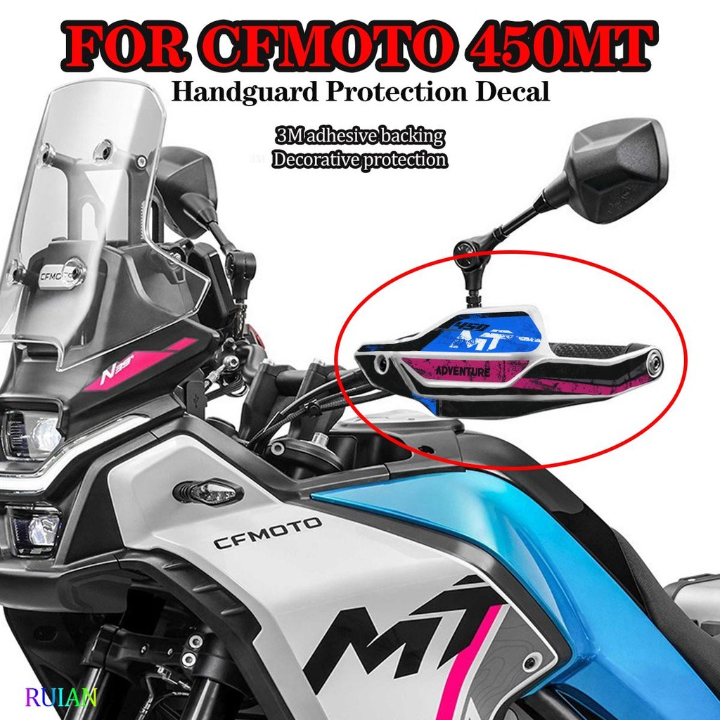 Cho CFMOTO 450MT Xe Máy Sửa Đổi Miếng Dán 450MT Handguard Bảo Vệ Miếng Dán Chống Thấm Nước Chống Nắn