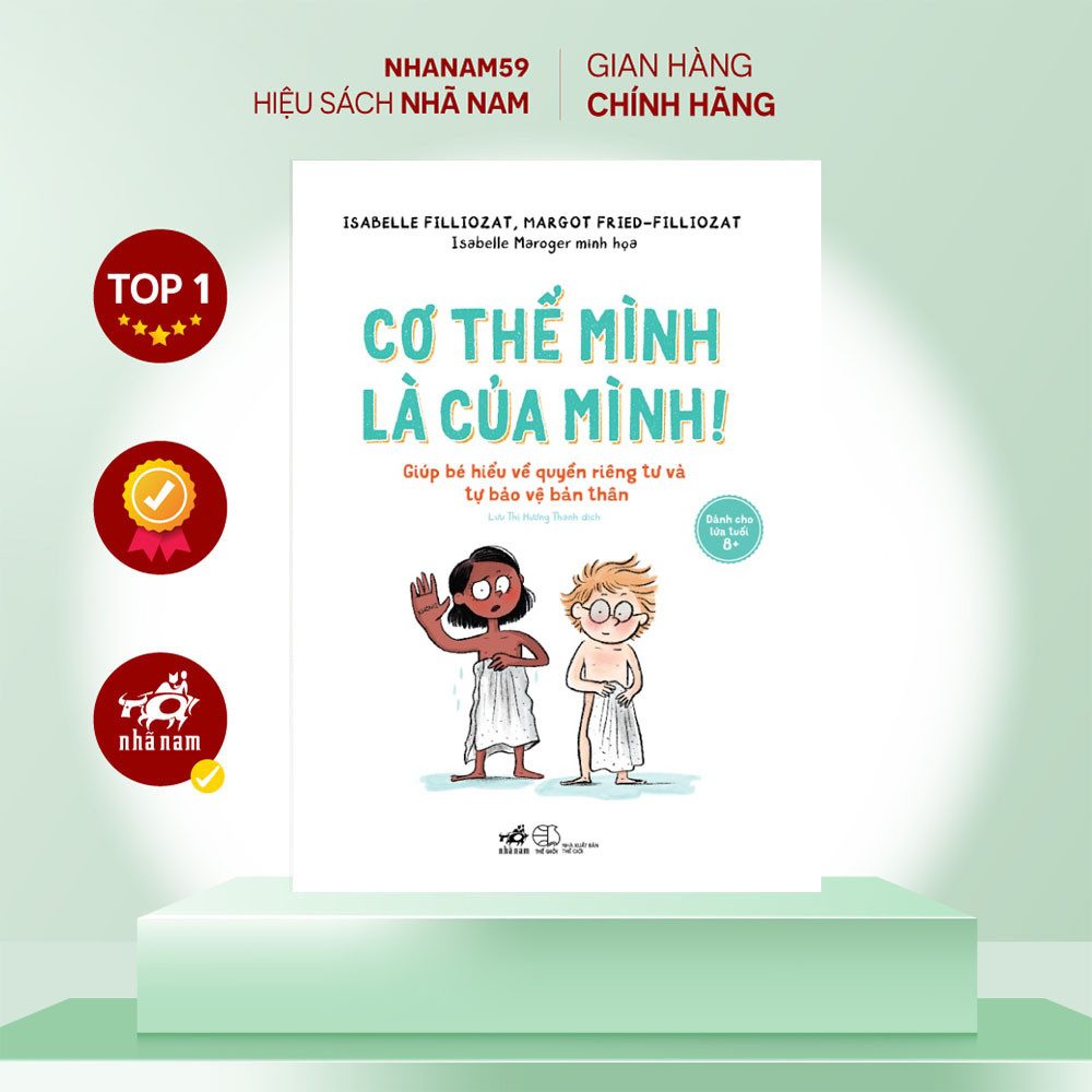 Sách - Cơ thể mình là của mình (Isabelle Filliozat) (Margot Fried-Filliozat) (Nhã Nam)
