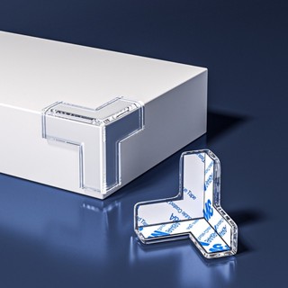  Combo 4 Miếng Silicon Bọc Cạnh Bàn - Bịt Che Góc Nhọn Trong Suốt- Tránh Va Đập Cho Bé - EH610 
