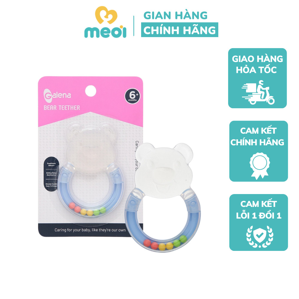 Gặm nướu silicone hình gấu Galena GA-TB01