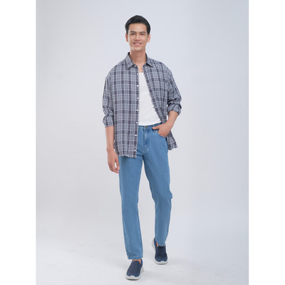 Quần Jean dài VIETTIEN SMART CASUAL vải Cotton form REGULAR VT00000140