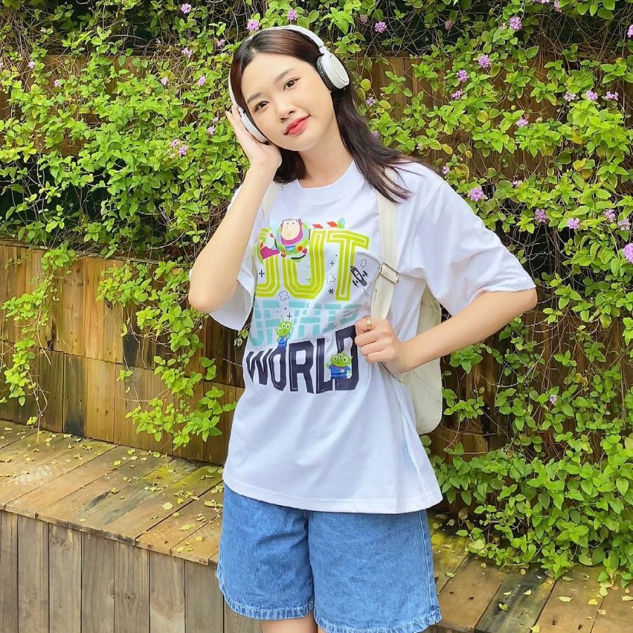 Áo thun ALIEN TOY STORY cotton oversize tay lỡ form rộng 6667