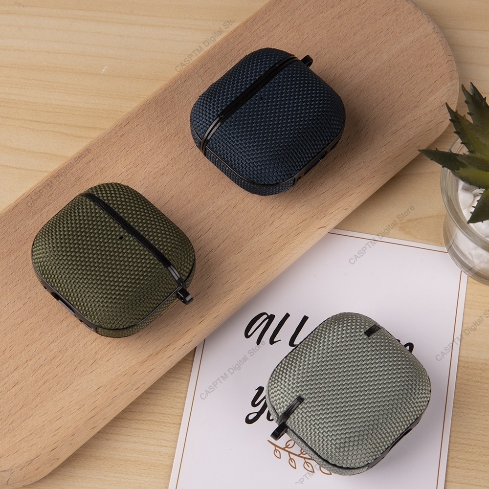 Vỏ tai nghe Nylon cho AirPods 4 thế hệ thứ 4 Vỏ tai nghe Vỏ chống nước Funda cho Apple AirPods 4 trư