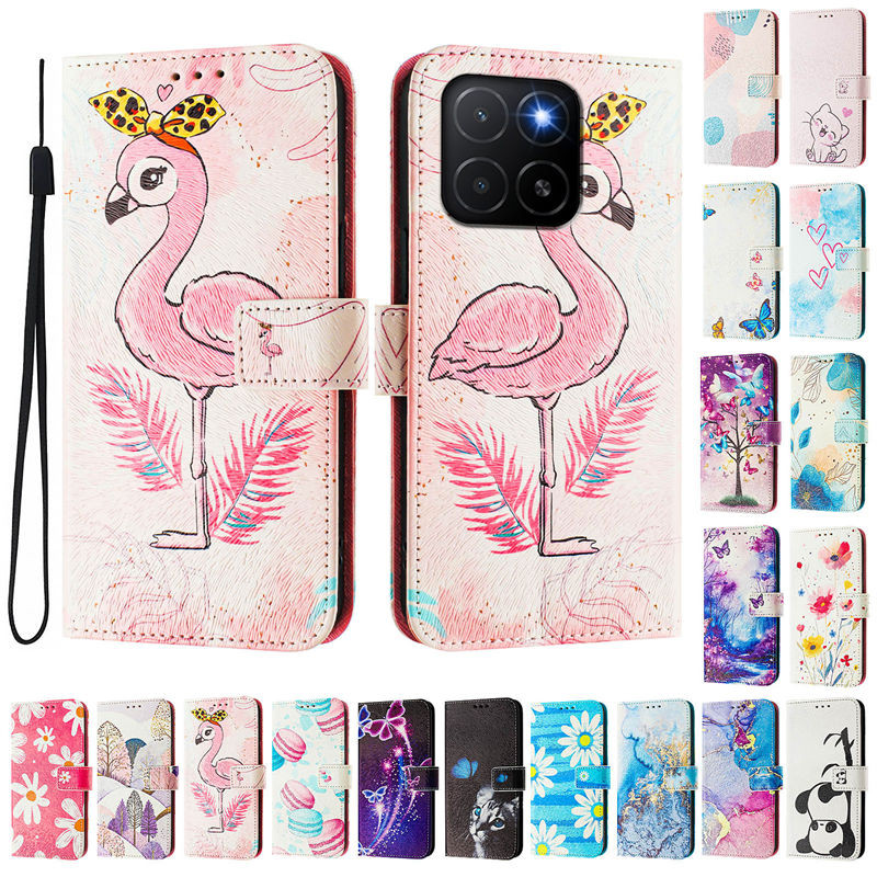 Ốp lưng Honor X5b GFY-LX2 Ốp điện thoại lật họa tiết vẽ dễ thương cho Honor X5B Plus GFY-LX2P Ốp lưn