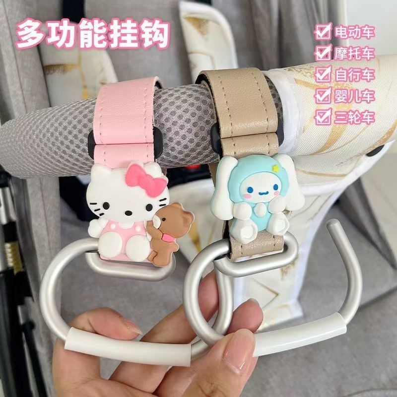 7651 Người Yadea Xiaoniu Xe điện móc xe đẩy phụ kiện móc Xiaohuzi Magic BB Baby