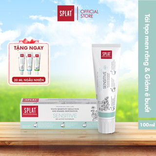 Kem Đánh Răng Giảm Ê Buốt SPLAT Sensitive Professional Giúp Giảm Ê Buốt, Phục Hồi Men Răng Hiệu Quả 100ml